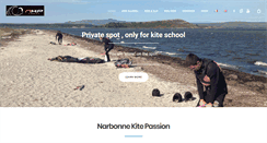 Desktop Screenshot of narbonnekitepassion.com